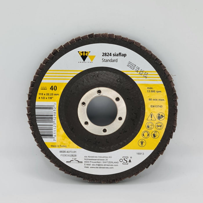 SIA FLAP DISC 4.5'' X 40G