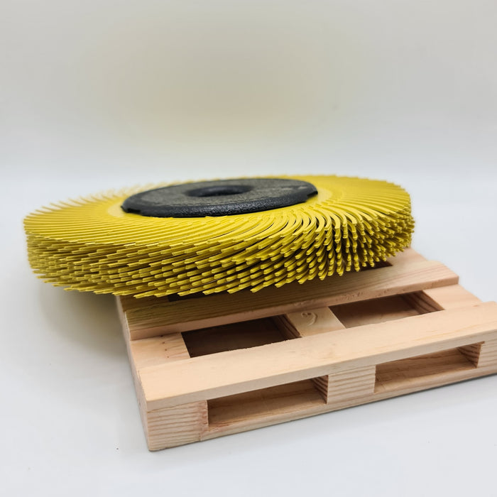 Scotch Brite Yellow Radial Bristle Brush 150mm x 80G