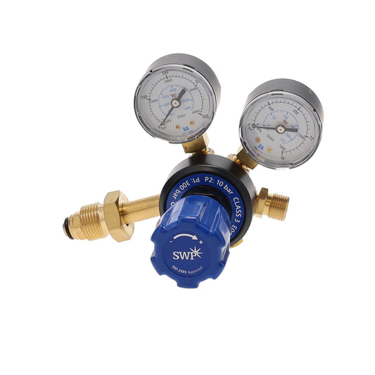 Oxygen single stage 2 Gauge side entry regulator